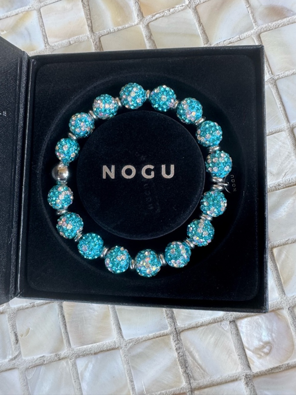 NOGU Kikiballa Crystal Stretch Bracelet